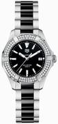 Tag Heuer Aquaracer Black Dial Diamond Ladies Watch WAY131E.BA0913