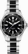 Tag Heuer Aquaracer Black Dial Diamond Ladies Sport Watch WAY131G.BA0913