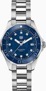 Tag Heuer Aquaracer Pearl Blue & Diamond Ladies Watch WAY131L.BA0748