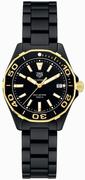 Tag Heuer Aquaracer Black & Gold Women's Watch WAY1321.BH0743