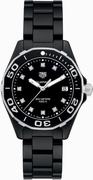 Tag Heuer Aquaracer Diamond Black Dial Ladies Luxury Watch WAY1397.BH0743